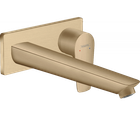 Смеситель для умывальника Hansgrohe Talis E со стены скрытого монтажа 225 мм Brushed Bronze 71734140