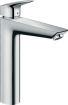Змішувач hansgrohe Logis для раковини з високим виливом без зливного набору, хром 71091000