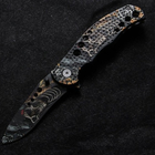 Карманный нож Azrael OD215 (Black with yellow) - изображение 1