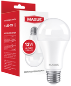 Лампа светодиодная MAXUS A60 12 Вт 4100 K 220 В E27 (1-LED-778)