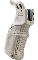 Рукоятка пистолетная FAB Defense AGR-43 прорезиненная для M4/M16/AR15. Цвет - песочный - изображение 5