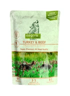 Вологий корм для цуценят Isegrim junior Roots Індичка та яловичина