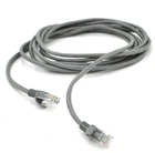 Патч-корд литий Ritar UTP, RJ45, Cat.5e, 25 м Сірий Cu (мідь) (PCR-CU/25G)