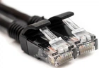 Патч-корд PowerPlant Cat5e UTP 15 м Черный (CA911660)