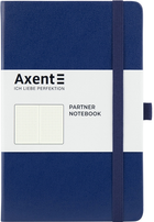 Нотатник Axent Partner 125х195 мм у крапку 96 аркушів Синій (8306-02-A)