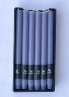 Свечи хозяйственные синяя бирюза - набор 12 штук - изображение 1