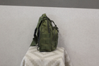 Однолямковий міський тактичний рюкзак Tactical барсетка сумка слінг із системою molle на 7 л Олива (095-olive) - зображення 7