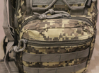 Тактична сумка Tactic на 6-7 літрів з системою M. O. L. L. E Pixel (095-pixel) - зображення 12