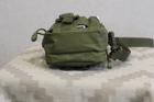 Тактическая сумка подсумок Tactic Mini warrior с системой M.O.L.L.E Олива (101- olive) - изображение 10
