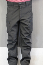 Тактические штаны Tactic softshell Urban Черный размер L (su001-l) - изображение 4
