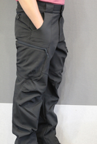 Тактические штаны Tactic softshell Urban Черный размер L (su001-l) - изображение 8