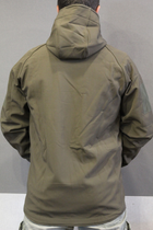 Тактична куртка Tactic з капюшоном софтшелл Оливковий розмір M (5000HO-M) - зображення 4