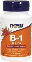 Витамин B1 (тиамин) Now Foods 100 мг 100 таблеток (733739004468)