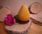 Свеча восковая из натурального пчелиного воска "Лучики тепла" Zigrivay (11х9см) (10019) - изображение 4