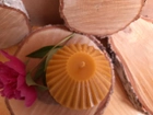 Свеча восковая из натурального пчелиного воска "Лучики тепла" Zigrivay (11х9см) (10019) - изображение 6
