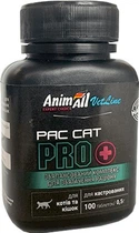 Вітамінна домішка AnimAll VetLine PAC CAT PRO для котів і кішок 0.5 г х 100 т. (4820150205560)