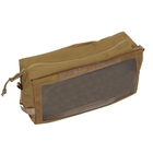 Универсальный подсумок Gearlab GPocket прозрачный большой Coyote Brown Medium (25x15cm) 2000000040103 - изображение 1