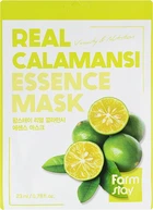 Витаминная маска для лица с экстрактом каламанси - Farmstay Real Calamansi Essence Mask 23ml (871189-7757)