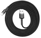 Кабель Baseus Kevlar Cable Lightning – USB 2.0 м 1,5 A Black (CALKLF-CG1)