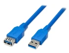 Кабель ATcom удлинитель USB 3.0 AM/AF 1.8 м blue