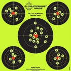 Мишень для стрельбы флюрисцентная Splatterburst 30х30 см (12x12 дюймов) Бычьи глаза - изображение 1