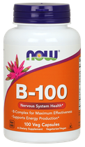 Витамины NOW Foods B-100 250 капсул