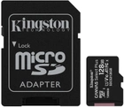 Kingston microSDXC 128GB Canvas Select Plus Class 10 UHS-I U1 V10 A1 + SD-адаптер (SDCS2/128GB) - изображение 1
