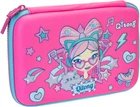 Пенал Cool For School 1 отделение с органайзером фуксия (QT-5630-Rosered)