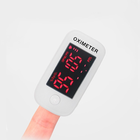 Пульсоксиметр Qitech Oximeter QT101 на палець для вимірювання сатурації крові, частоти пульсу и плетизмографичного аналізу сосудів з батарейками - зображення 5