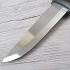 Нож фиксированный Mora Robust (длина: 206мм, лезвие: 91мм, углеродистая сталь), черный/серый - изображение 3