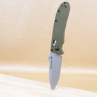 Нож складной Ganzo G704 (длина: 206мм, лезвие: 90мм), хаки - изображение 5