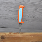Нож фиксированный Mora Basic 546 LE 2018 (длина: 206мм, лезвие: 89мм), голубой/оранжевый - изображение 7
