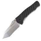 Нож складной Ontario Utilitac 2 JPT-4S (длина: 200мм, лезвие: 83мм, сатин), черный 8916 - изображение 1