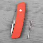 Нож складной, мультитул Swiza D01 (95мм, 6 функций), красный KNI.0010.1000 - изображение 10