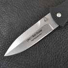 Нож складной Ontario Bob Dozier Arrow (длина: 208мм, лезвие: 92мм, сатин), черный 9100 - изображение 3