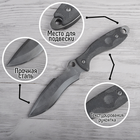 Нож фиксированный Колодач Полет (длина: 240мм, лезвие: 120мм) - изображение 2
