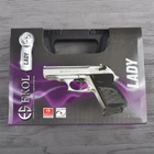 Пистолет сигнальный, стартовый Ekol Lady (9.0мм), сатин с позолотой - изображение 11