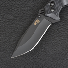 Нож складной SOG Vulcan Black TiNi (длина: 210мм, лезвие: 90мм) - изображение 3