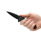 Нож складной Kershaw Fatback (длина: 197мм, лезвие: 87мм, черное), черный - изображение 3