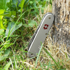 Ніж складаний, мультитул Victorinox Cadet Alox (84мм, 9 функцій), срібний 0.2601.26 - зображення 3