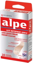 Пластир Alpe водостійкий ніжний класичний 76х19 мм № 10 (000000715) - зображення 1