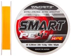 Шнур Favorite Smart PE 4x 150м (оранж.) #3.0/0.296мм 15.5кг (66598) 1693.10.22