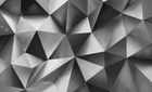 Фотообои флизелиновые DecoArt 3D Обьёмные ромбы 368 x 254 см 4 сегмента (10162-V8) - изображение 1