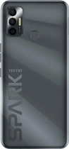 Мобильный телефон Tecno Spark 7 4/128GB NFC Magnet Black (4895180766428) - изображение 3