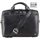 Чоловіча шкіряна сумка для ноутбука Visconti ML31 Hugo 15 (Black)