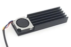 Радиатор ENOKAY с активным охлаждением 2pin 70*22*10мм для M.2 NVMe SSD 2280 Black - изображение 1