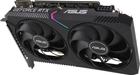 Видеокарта Asus PCI-Ex GeForce RTX 3060 Dual OC V2 LHR 12GB GDDR6 (192bit) (1837/15000) (1 x HDMI, 3 x DisplayPort) (DUAL-RTX3060-O12G-V2) - изображение 6