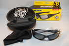 Окуляри захисні балістичні ESS 5B Black frame Smoke Gray lens (EE9006-01) - изображение 3