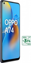 Мобильный телефон OPPO A74 4/128GB Black - изображение 4