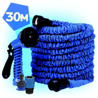 Шланг для полива X HOSE 30 метров поливочный растягивающийся с распылителем Синий